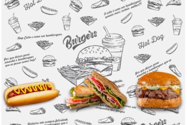 Papel acoplado para lanches: a solução prática que valoriza o seu produto