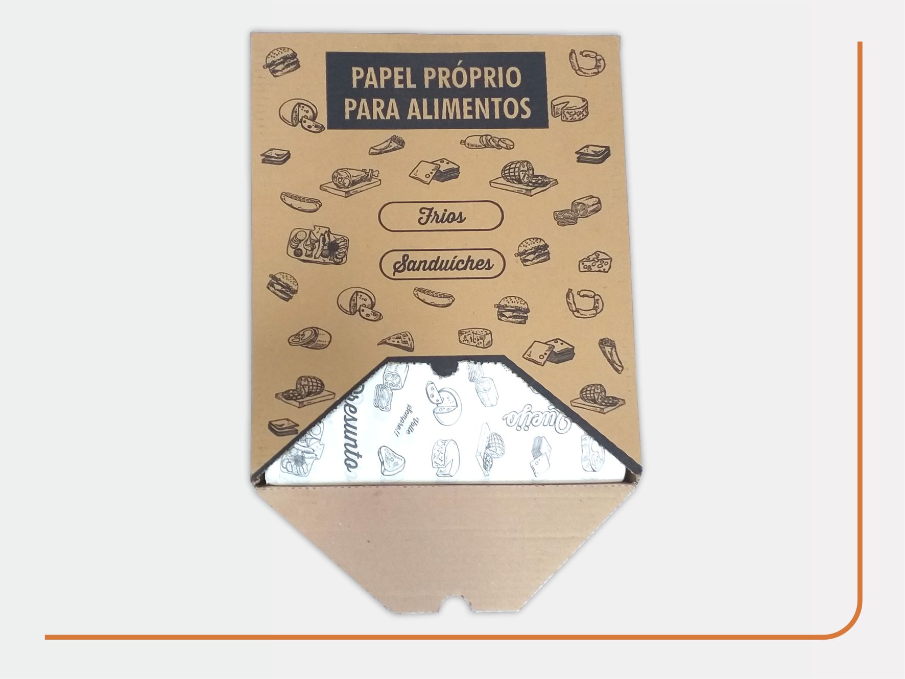 Papel Acoplado para Frios - Imagem 2