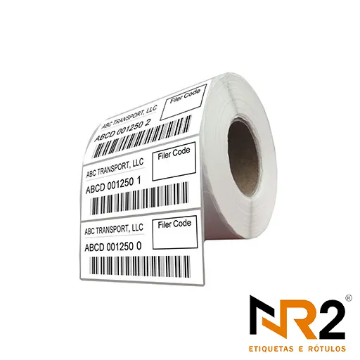 Distribuidor de Etiquetas para Imprimir Código de Barras em Socorro